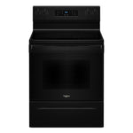 Whirlpool Black Freestanding Electric Single Oven Range (5.3 Cu. Ft.) - YWFES3330RB