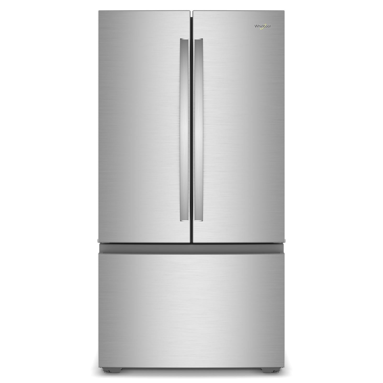 Whirlpool 36" 24 Cu. Ft. Fingerprint-Resistant Stainless Steel Counter Depth French Door Refrigerator - WRFC3036RZ