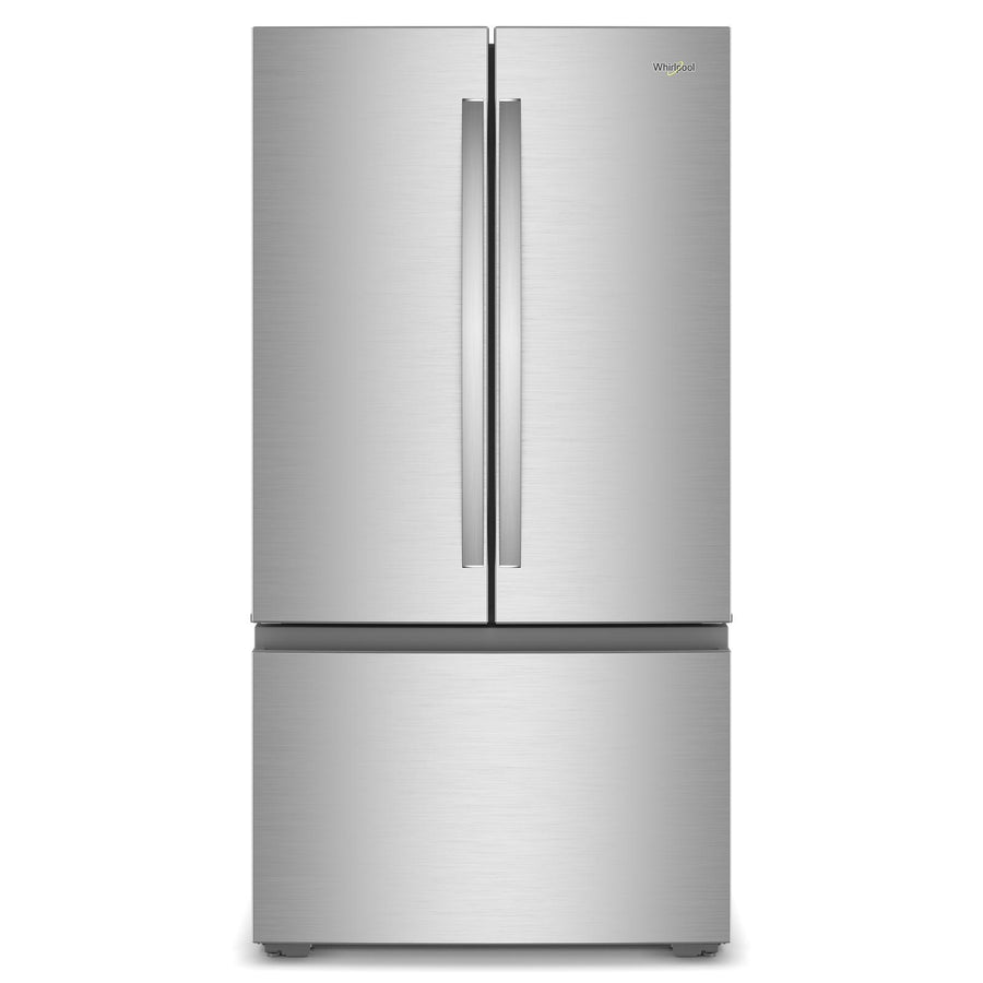 Whirlpool 36" 24 Cu. Ft. Fingerprint-Resistant Stainless Steel Counter Depth French Door Refrigerator - WRFC3036RZ