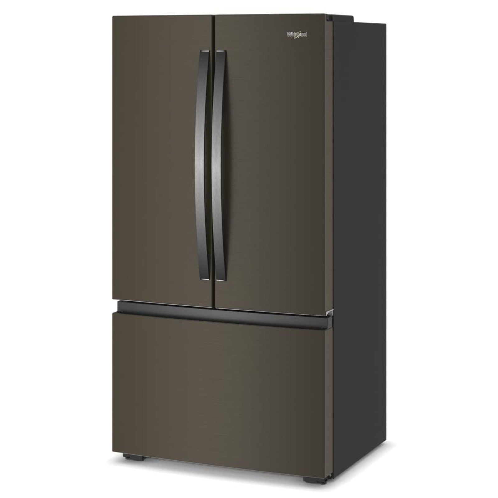 Whirlpool 36" 24 Cu. Ft. Black Stainless Steel Counter Depth French Door Refrigerator - WRFC3036RV