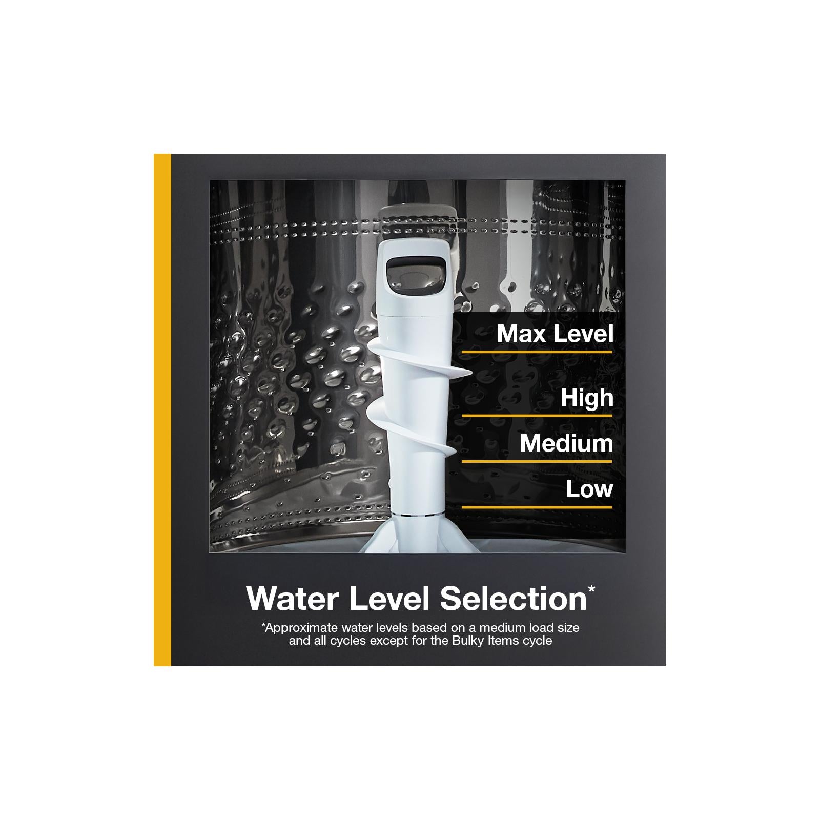 Whirlpool White Top Load Washer (4.8 Cu. Ft. IEC) - WTW4107SW--