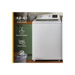 Whirlpool White Top Load Washer (4.8 Cu. Ft. IEC) - WTW4107SW--