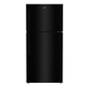 Whirlpool 30" 19 Cu. Ft. Black Top Mount Refrigerator - WRTX7419SB