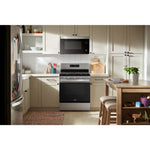 Whirlpool Fingerprint Resistant Stainless Steel Freestanding Gas Single Oven Convection Range (5.0 Cu. Ft.) - WFGS4530SZ