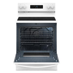 Whirlpool White Freestanding Electric Single Oven Convection Range (5.3 Cu. Ft.) - YWFES4530SW