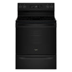 Whirlpool Black Freestanding Electric Single Oven Convection Range (5.3 Cu. Ft.) - YWFES4530SB
