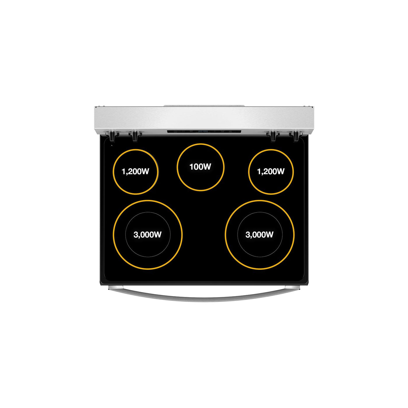 Whirlpool Fingerprint Resistant Stainless Steel Freestanding Electric Single Oven Convection Range (5.3 Cu. Ft.) - YWFES4530SZ