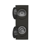 Whirlpool Titanium Metallic Electric 24in Laundry Tower - YWFH5424SJ