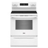 Whirlpool White Freestanding Electric Single Oven Convection Range (5.3 Cu. Ft.) - YWFES5730SW