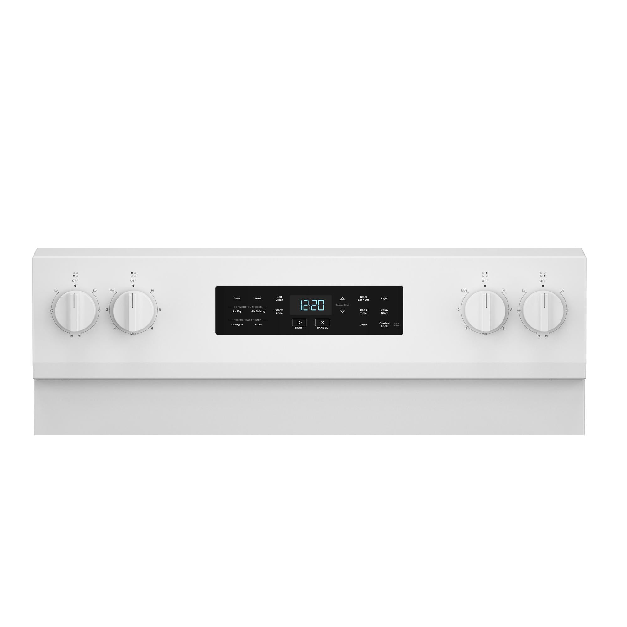 Whirlpool White Freestanding Electric Single Oven Convection Range (5.3 Cu. Ft.) - YWFES5730SW