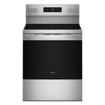 Whirlpool Fingerprint Resistant Stainless Steel Freestanding Electric Single Oven Convection Range (5.3 Cu. Ft.) - YWFES5730SZ