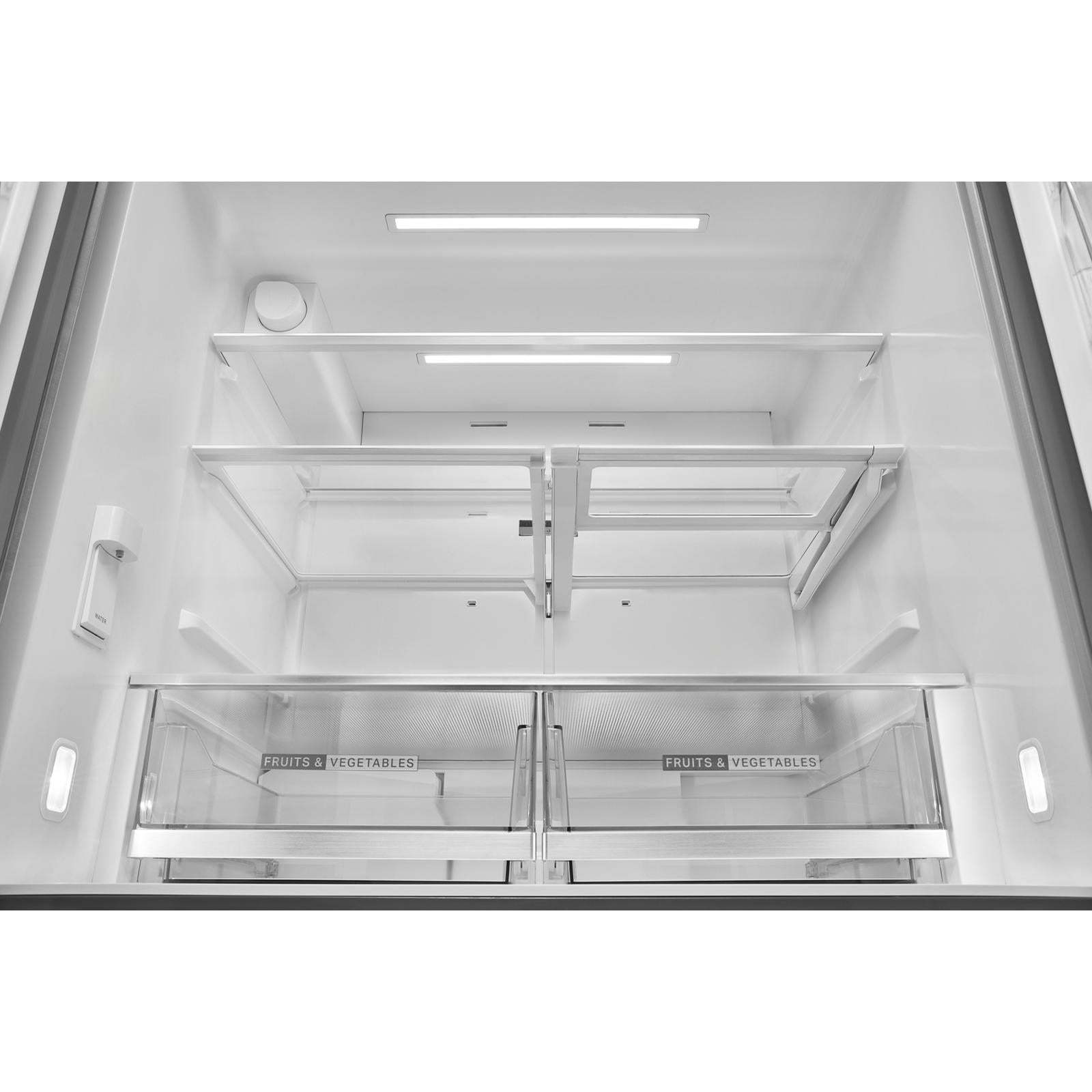 Whirlpool 36" 30 Cu. Ft. Fingerprint-Resistant Stainless Steel French Door Refrigerator - WRMF3336SZ