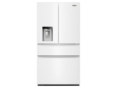 Whirlpool 36" 29 Cu. Ft. White French Door Refrigerator - WRMF3536SW