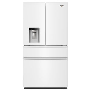 Whirlpool 36" 29 Cu. Ft. White French Door Refrigerator - WRMF3536SW
