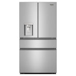 Whirlpool 36" 29 Cu. Ft. Fingerprint-Resistant Stainless Steel French Door Refrigerator - WRMF3536SZ