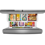 Whirlpool 36" 29 Cu. Ft. Fingerprint-Resistant Stainless Steel French Door Refrigerator - WRMF3536SZ