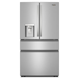 Whirlpool 36" 29 Cu. Ft. Fingerprint-Resistant Stainless Steel French Door Refrigerator - WRMF3636SZ
