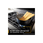 Whirlpool Black-on-Stainless Freestanding Gas Single Oven Convection Range (5.0 Cu. Ft.) - WFGS5730SV--