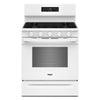 Whirlpool White Freestanding Gas Single Oven Convection Range (5.0 Cu. Ft.) - WFGS5730SW