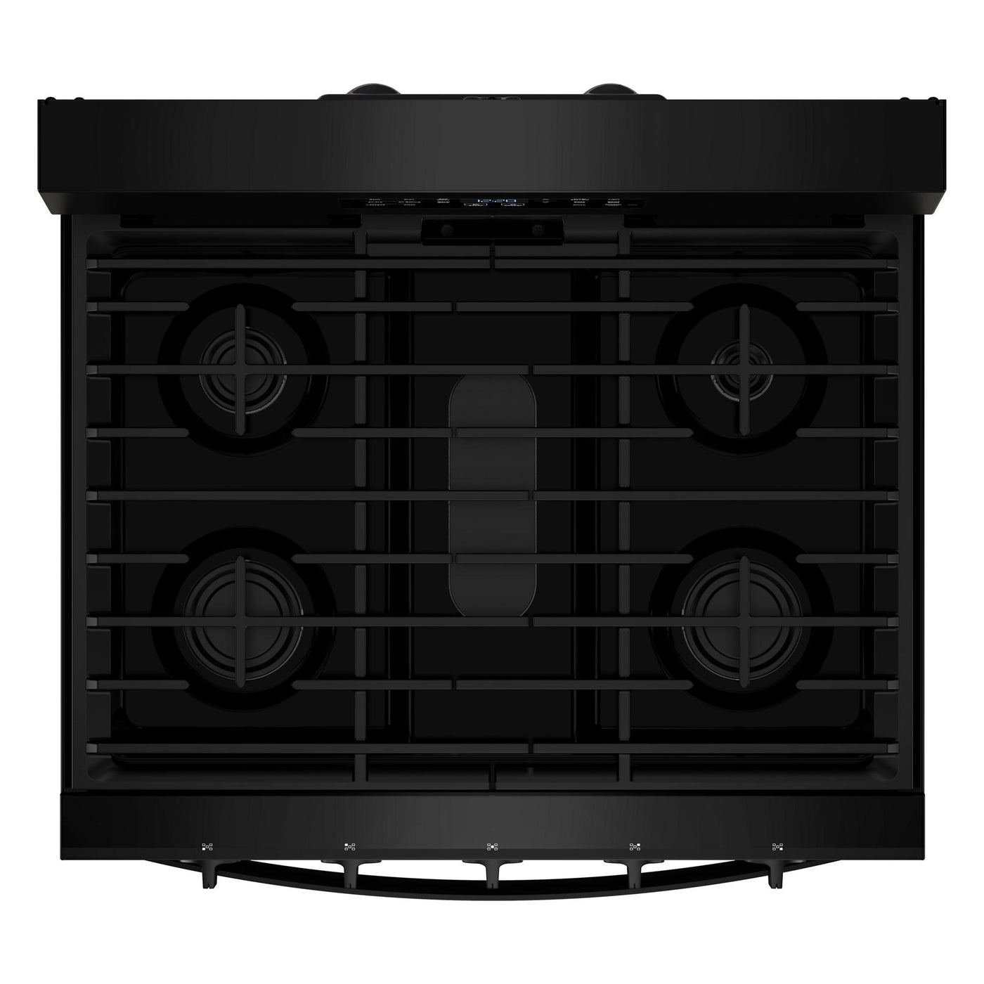 Whirlpool Black Freestanding Gas Single Oven Convection Range (5.0 Cu. Ft.) - WFGS5730SB