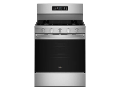 Whirlpool Fingerprint Resistant Stainless Steel Freestanding Gas Single Oven Convection Range (5.0 Cu. Ft.) - WFGS5730SZ