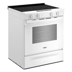 Whirlpool White Slide-In Smart Electric Range (5.3 Cu. Ft.) - YWSES3330TW