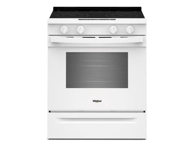 Whirlpool White Slide-In Smart Electric Range (5.3 Cu. Ft.) - YWSES3330TW