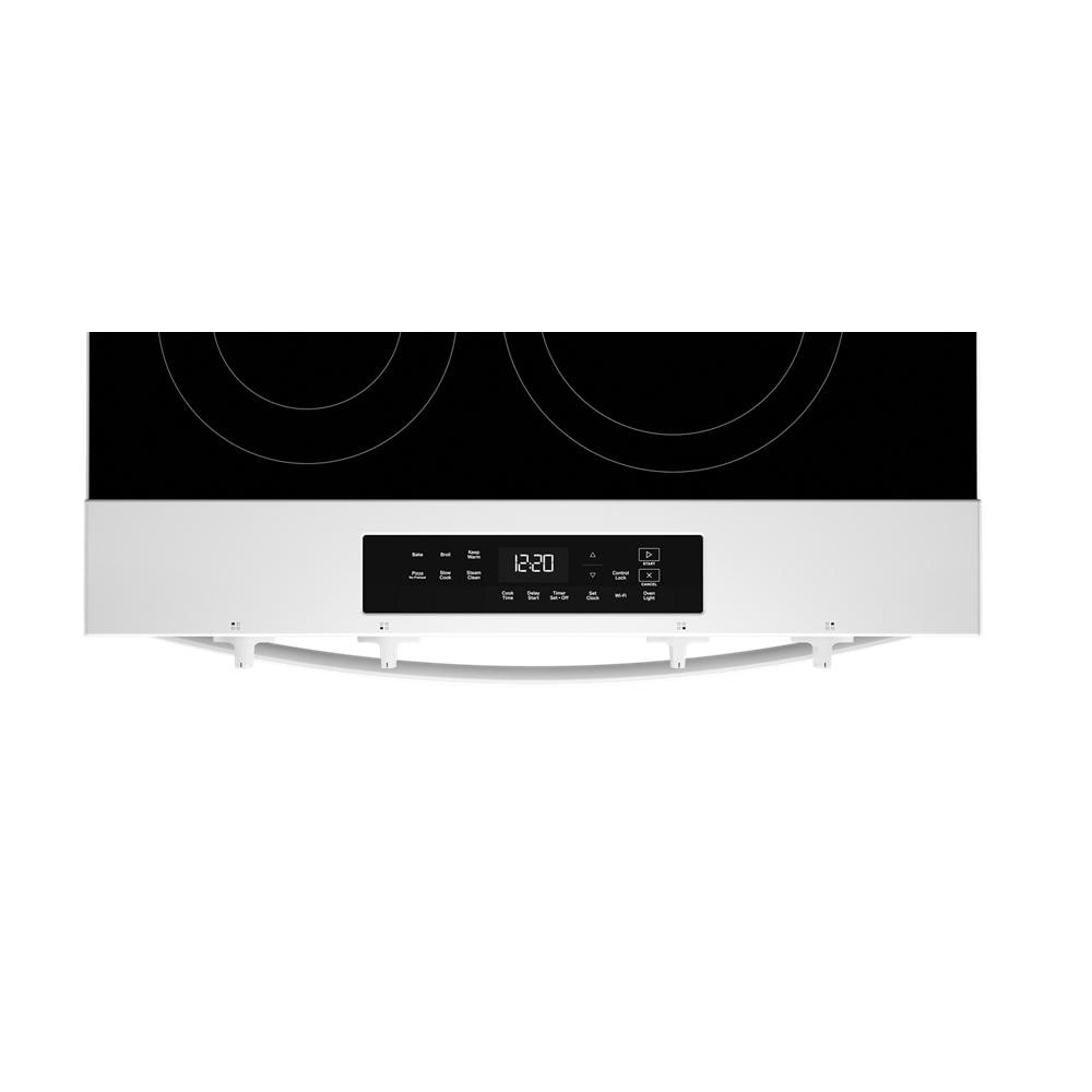 Whirlpool White Slide-In Smart Electric Range (5.3 Cu. Ft.) - YWSES3330TW