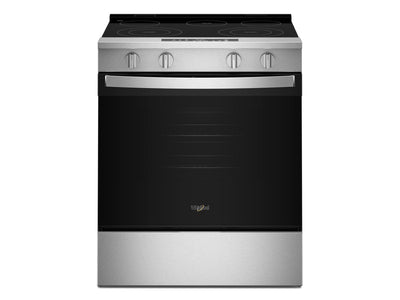 Whirlpool Stainless Steel Slide-In Smart Electric Range (5.3 Cu. Ft.)- YWSES3330TS