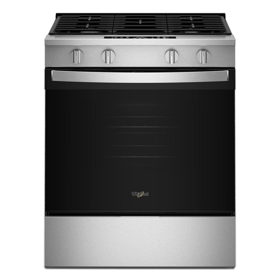 Whirlpool Stainless Steel Slide-In Smart Gas Range (5.0 Cu. Ft.) - WSGS3330TS