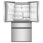 Whirlpool 36" 22.0 Cu. Ft. Fingerprint-Resistant Stainless Steel Counter-Depth 4-Door French Door Refrigerator – WRMC5036RZ