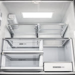 Whirlpool 36" 22.0 Cu. Ft. Fingerprint-Resistant Stainless Steel Counter-Depth 4-Door French Door Refrigerator – WRMC7036RZ