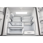 Whirlpool 36" 22.0 Cu. Ft. Black Stainless Steel Counter-Depth 4-Door French Door Refrigerator – WRMC7036RV