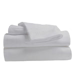 Nilus Twin Sheet Set - White