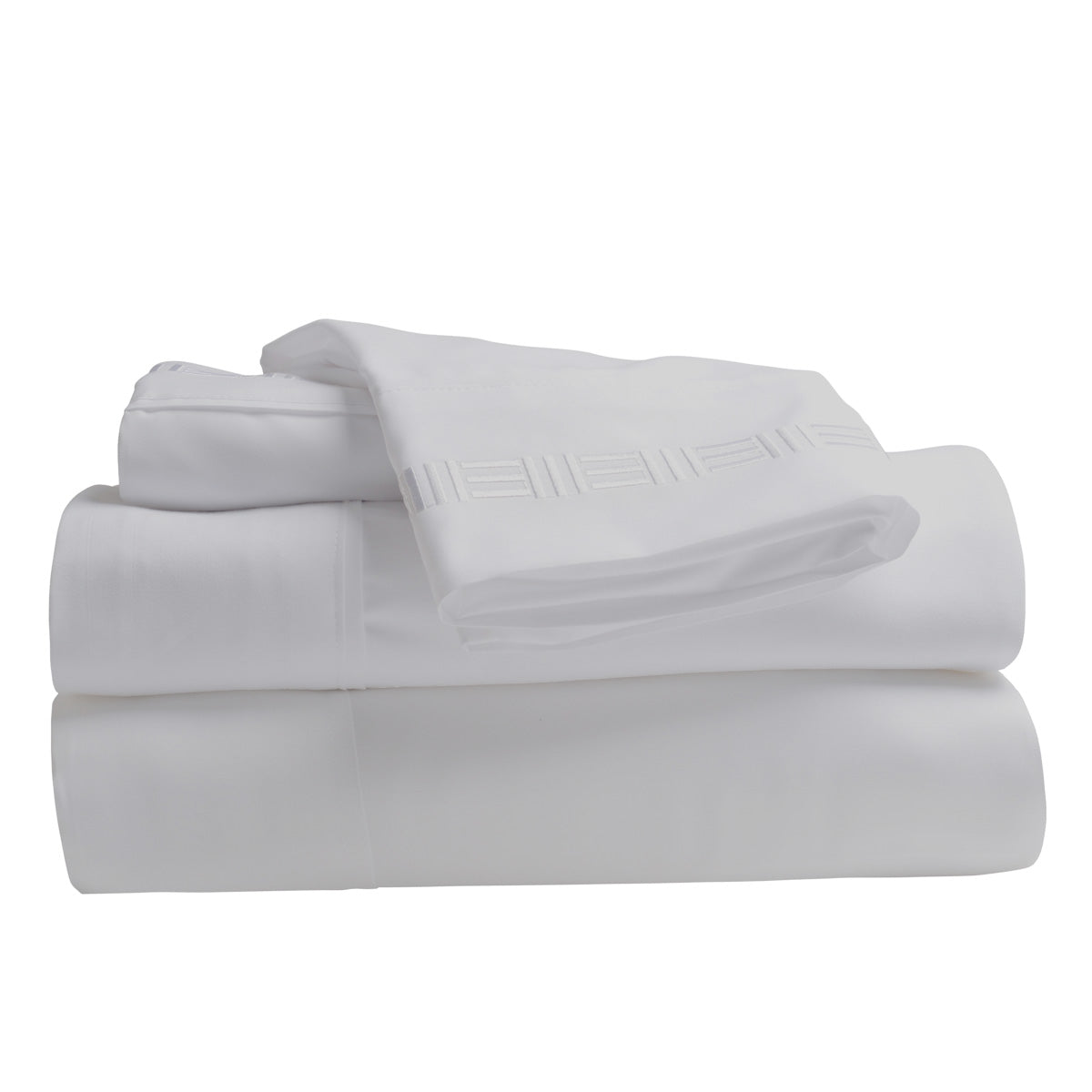 Nilus King Sheet Set - White