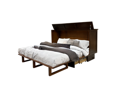 Willow Queen Sleep Chest - Cherry Brown