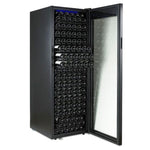 Wine Enthusiast Black Classic Wine Cellar (166 Bottle) - 269016603