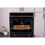 Frigidaire Gallery Smudge-Proof Black Stainless Steel 30" Single Wall Oven with Total Convection (5.3 Cu. Ft) - GCWS3067AD
