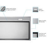 VICTORY Stainless Steel 30-Inch 700 CFM Insert Range Hood - X2-30