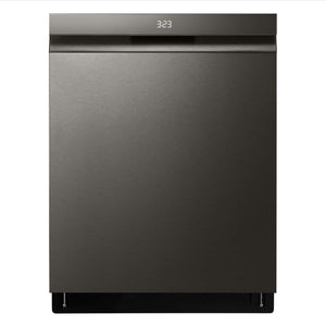 LG Black Stainless Steel Smart Top Control Dishwasher with QuadWash™ and Dynamic Dry™ - LDPM6762D