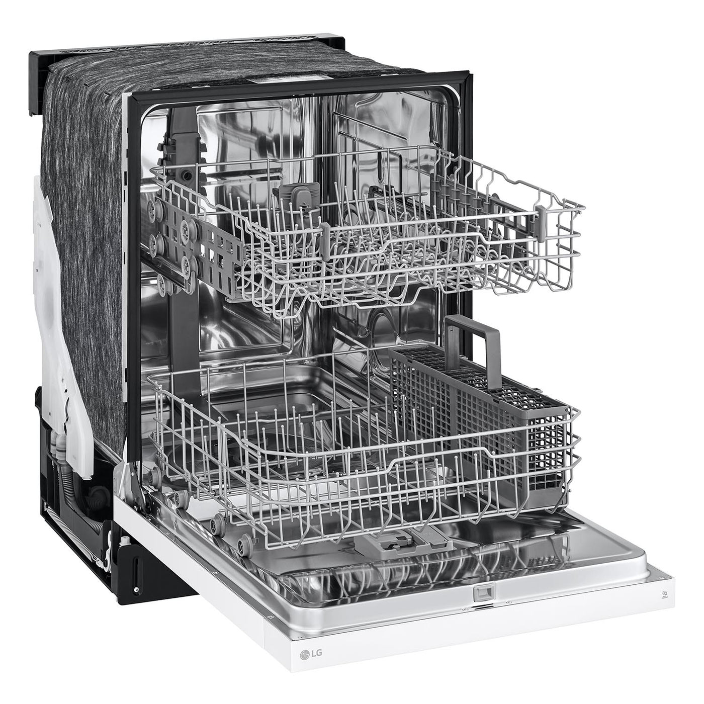LG White Dishwasher with SenseClean™ and Dynamic Dry™ - LDFC2423W