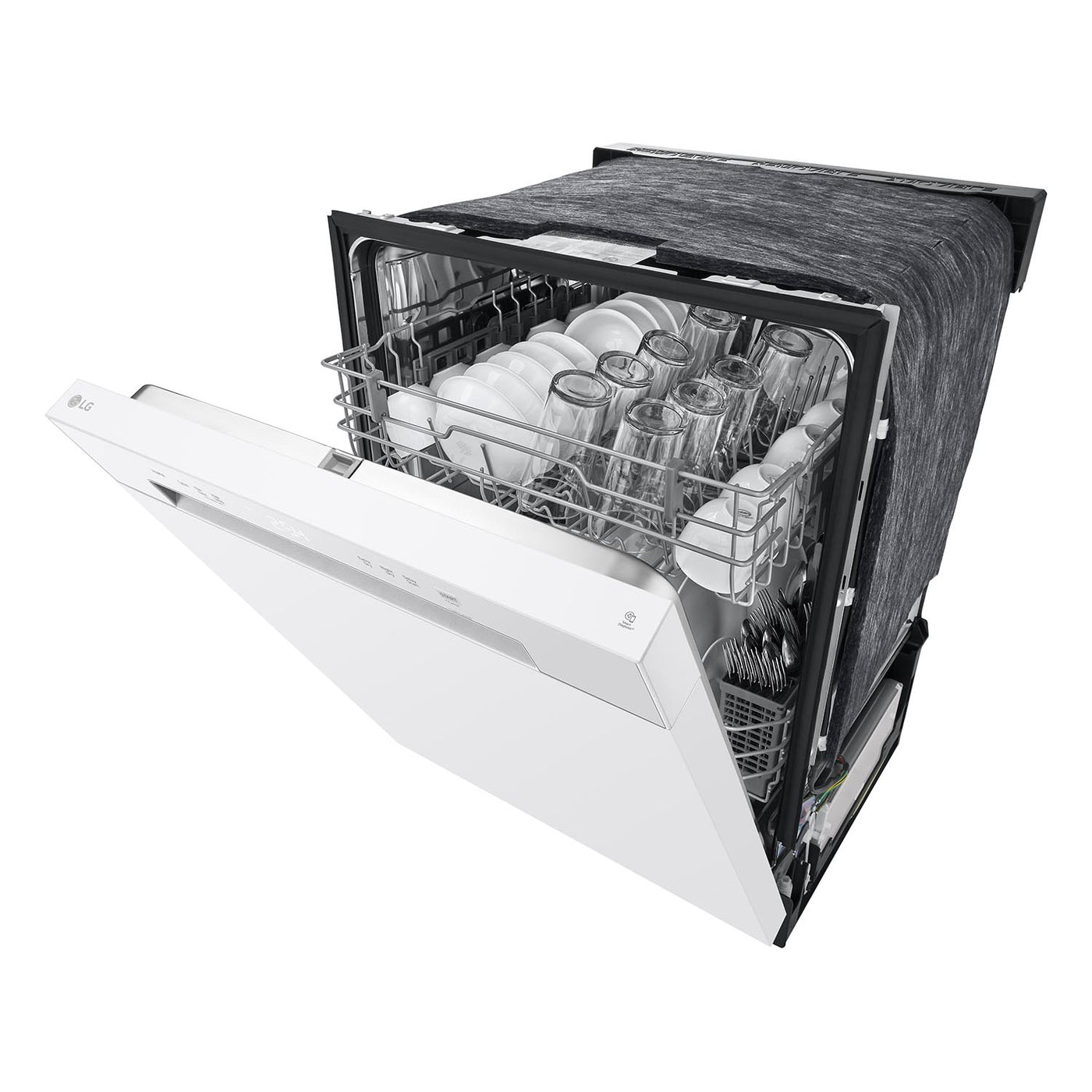 LG White Dishwasher with SenseClean™ and Dynamic Dry™ - LDFC2423W