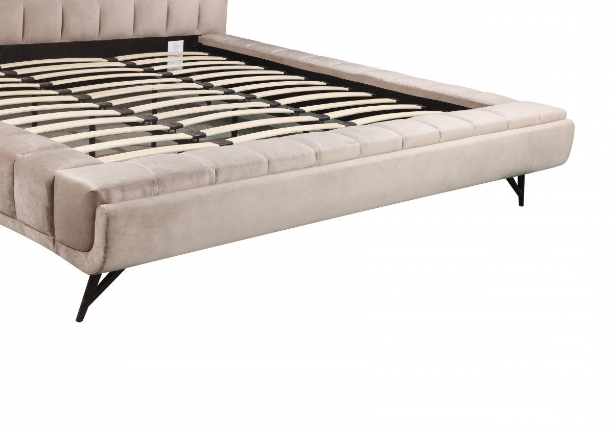 Reva 3-Piece King Bed - Beige