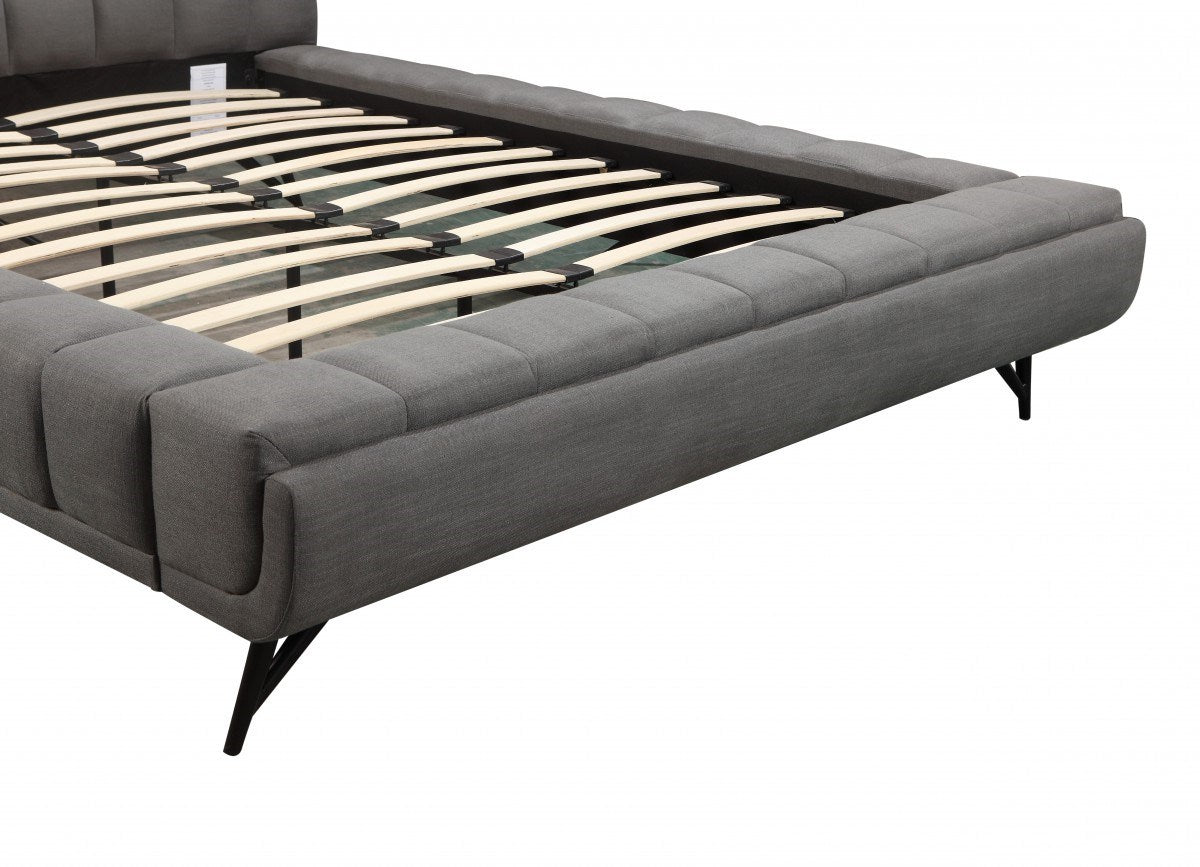 Reva 3-Piece King Bed - Grey