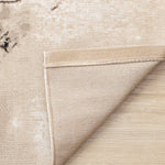 Autumn Drift 5'3" x 7'7" Distressed Foliage Area Rug - Light Brown, Beige