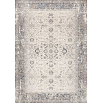 Chateau Charm 5'3" x 7'7" Elegant Classic Area Rug - Grey, Beige