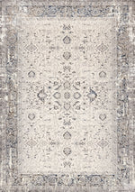 Chateau Charm 5'3" x 7'7" Elegant Classic Area Rug - Grey, Beige