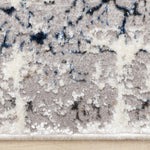 Chateau Charm 5'3" x 7'7" Elegant Classic Area Rug - Grey, Beige