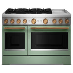 KitchenAid Cardamom Slide-In Range (6 cu. ft.) - KFDD948SDC