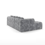 Maya All Foam Sectional - Grey